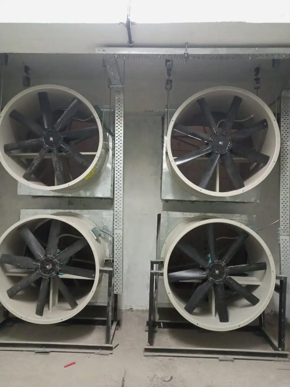 Plant room MEP installation project