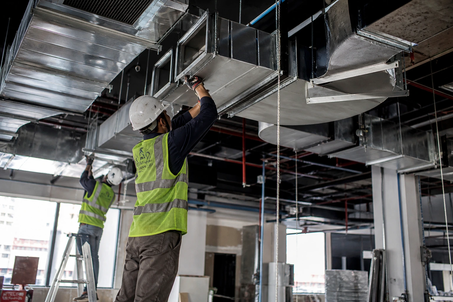 HVAC installation by Unique MEP Expert in Delhi NCR